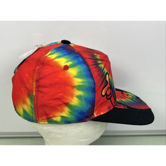 Scooby-Doo Tie Dye Rainbow Hat Baseball Cap EUC Dog Snapback Adjustable Adult - Picture 3 of 9